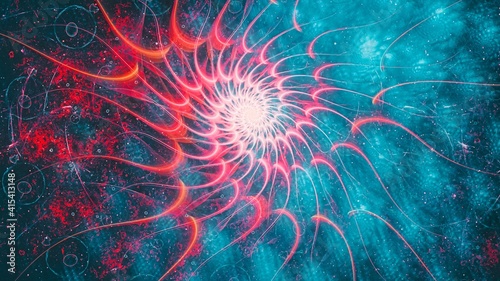 Abstract Fractal Background