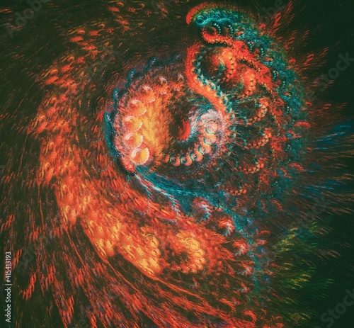 Abstract Fractal Background