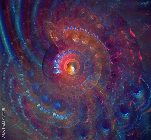 Abstract Fractal Background