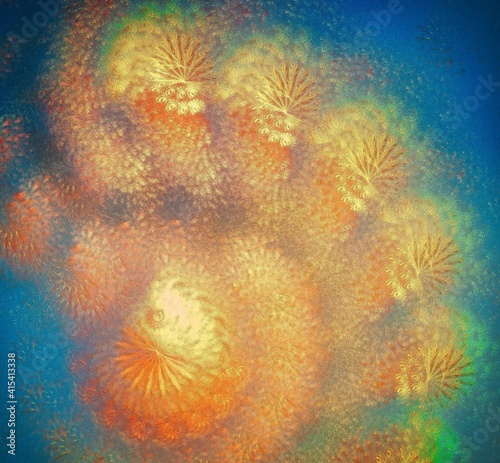 Abstract Fractal Background