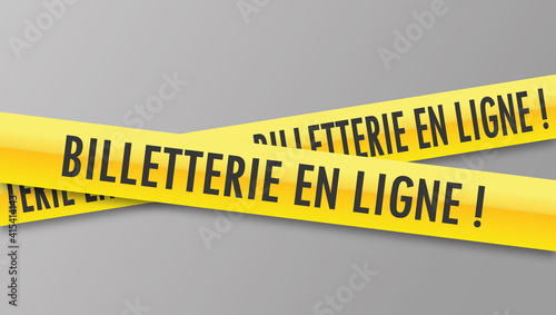 Logo billetterie en ligne.
