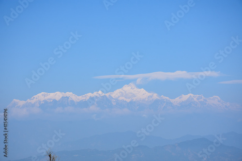 Kanchenjunga from Rishyap home stay , Kalimpong