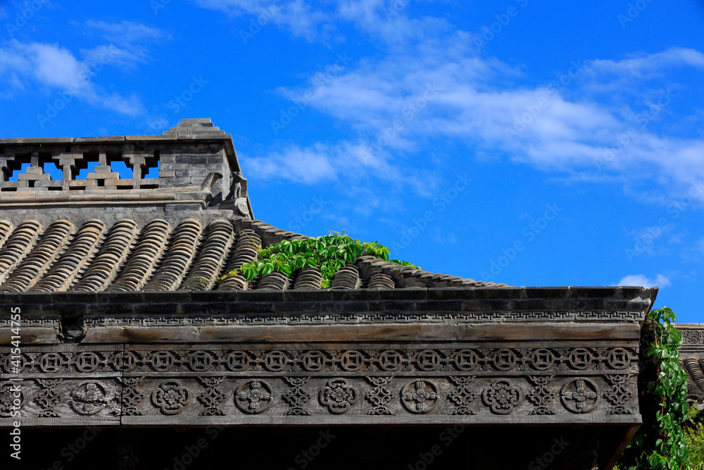 Obraz premium Chinese traditional classical architecture, Miyun, Beijing, China