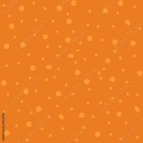 Dots seamless pattern, hand drawn texture. Vector abstract design, paper ornament