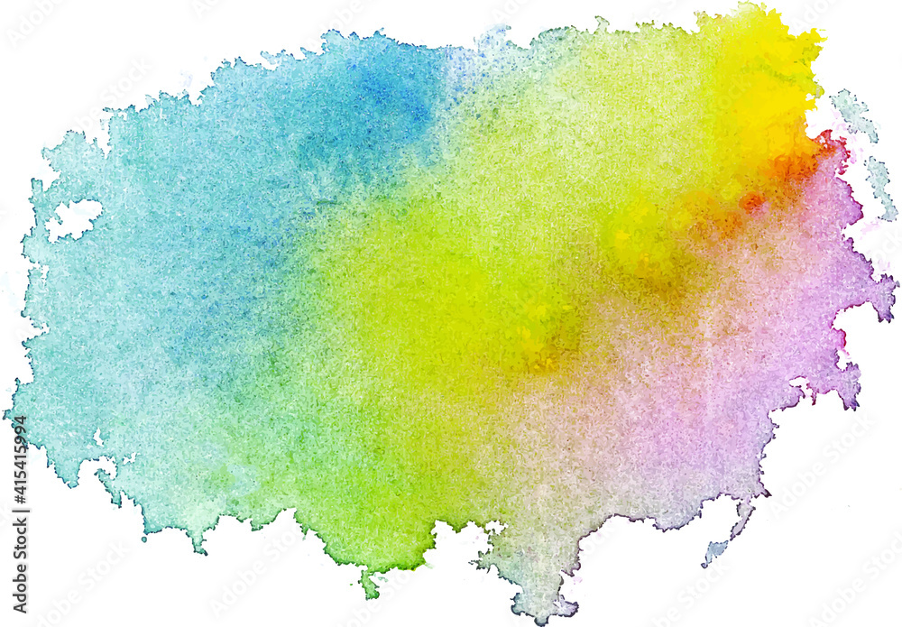 Abstract watercolor texture Vector background design 