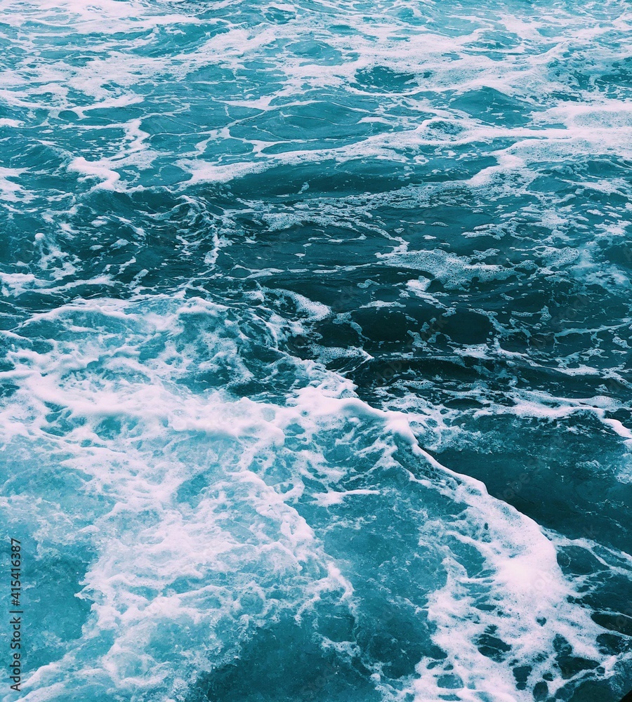 Beautiful foamy rippled water Beautiful foamy rippled water