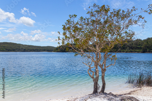 Lake McKenzie on Fraser Island in Queensland, Australia