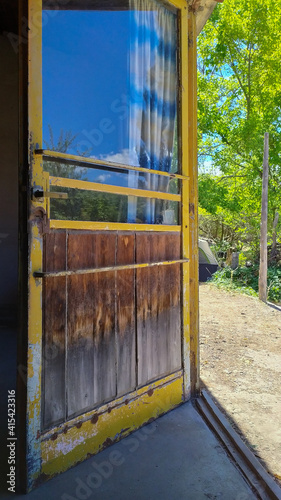 wooden door