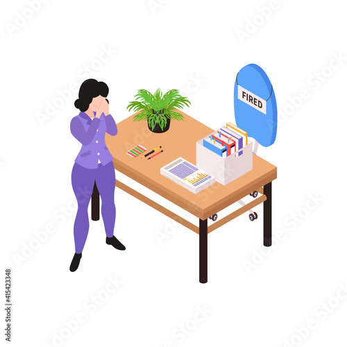 Fired Worker Place Composition
