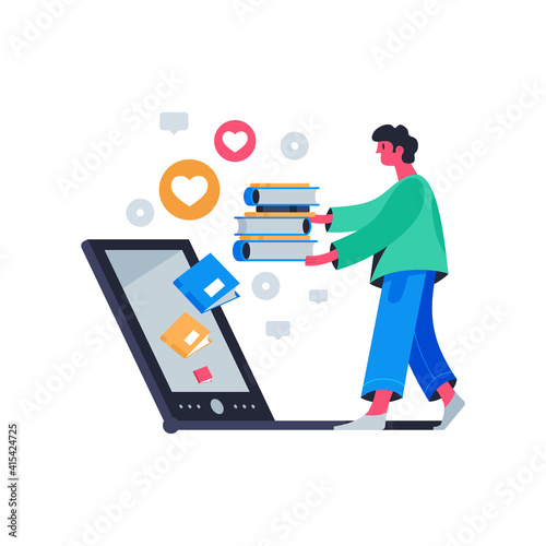 Books In Gadget Composition