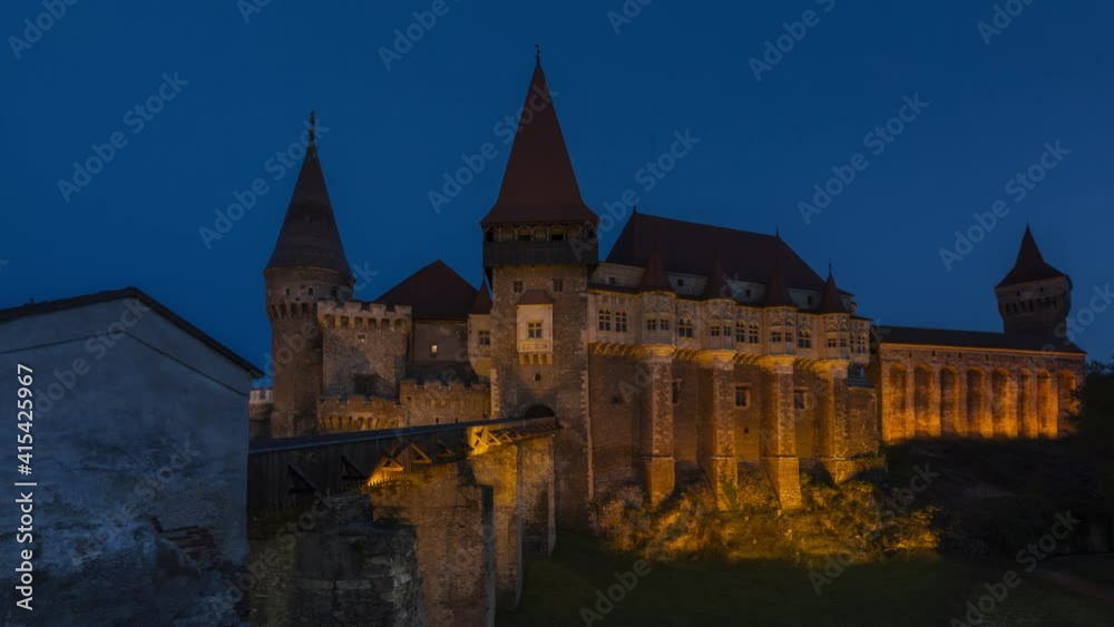Corvins' Castle, also known as Hunyad Castle is the largest Gothic-Renaissance castle from region, Romania, Europe.
No modern elements. Ready to use in historical films. Corvins' Castle, also known as Hunyad Castle is the largest Gothic-Renaissance castle from region, Romania, Europe.
No modern elements. Ready to use in historical films.