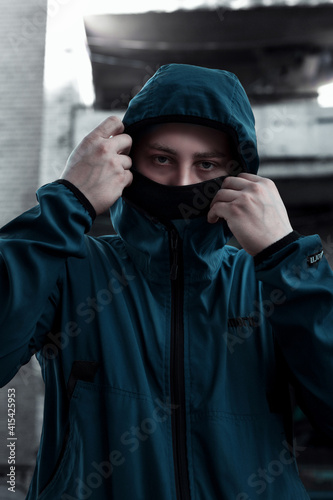 The guy in the balaclava