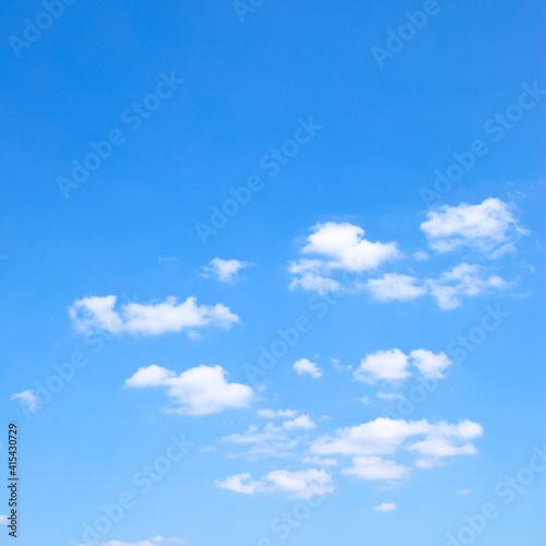 Blue sky background