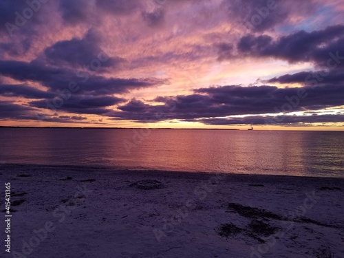 Sunset on Lake Erie