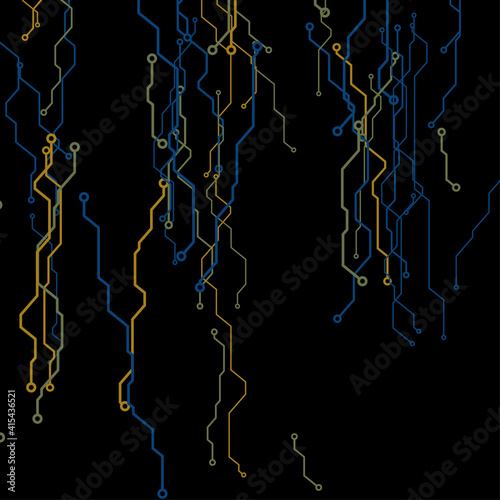 abstract Electronic substrate circuit