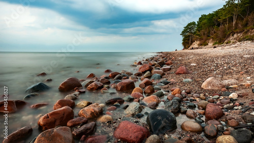 Obraz na płótnie Plaża w Rozewiu w salonie