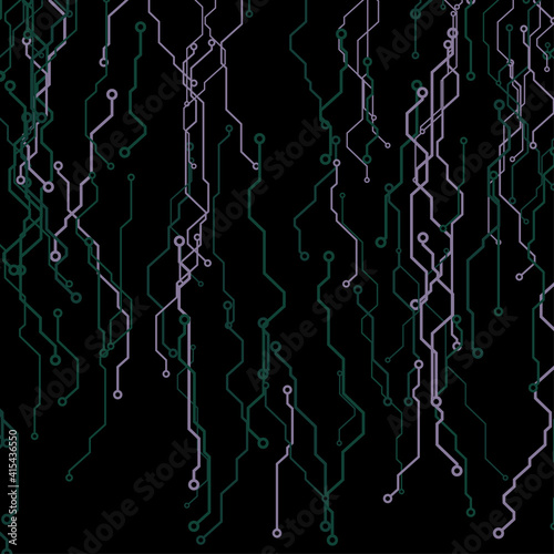 abstract Electronic substrate circuit