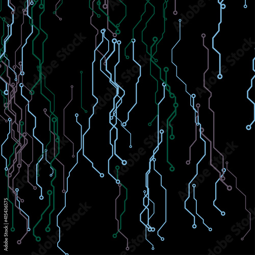 abstract Electronic substrate circuit