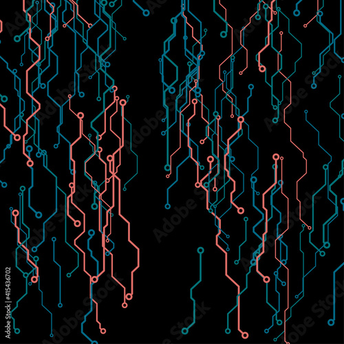 abstract Electronic substrate circuit