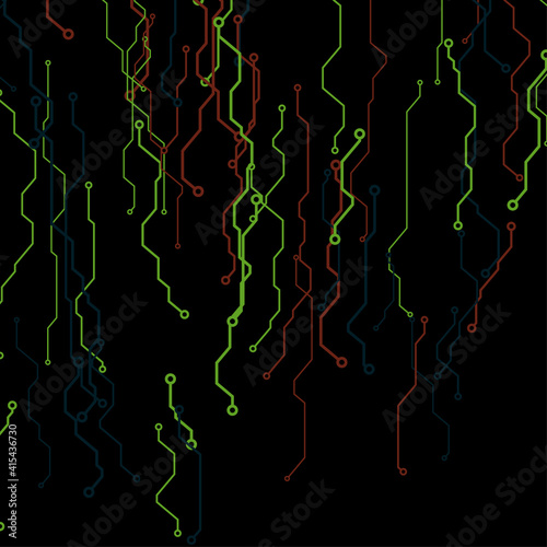 abstract Electronic substrate circuit
