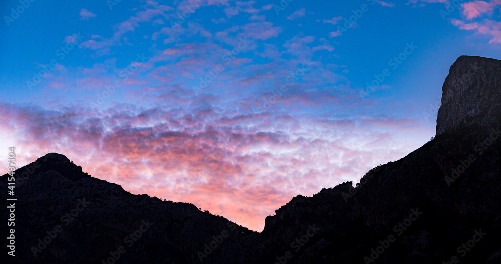 Sunrise Mountains Mallorca