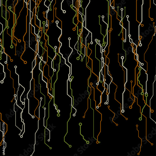 abstract Electronic substrate circuit