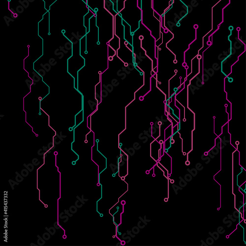 abstract Electronic substrate circuit