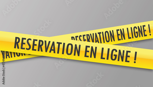 Logo réservation en ligne.