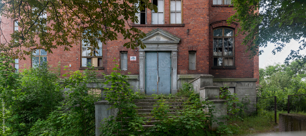 Abandoned Satanic palace in Warsaw