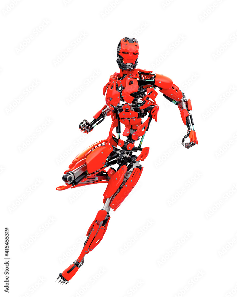 master cyber robot is ready to punch master cyber robot is ready to punch