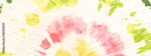  Pastel Tie Dye Wash. Dyed Boho Fun Illustration. © olbudpictures