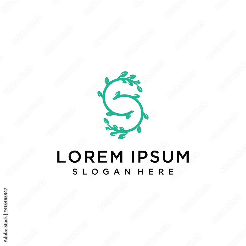 S letter logo vector monogram S letter logo vector monogram