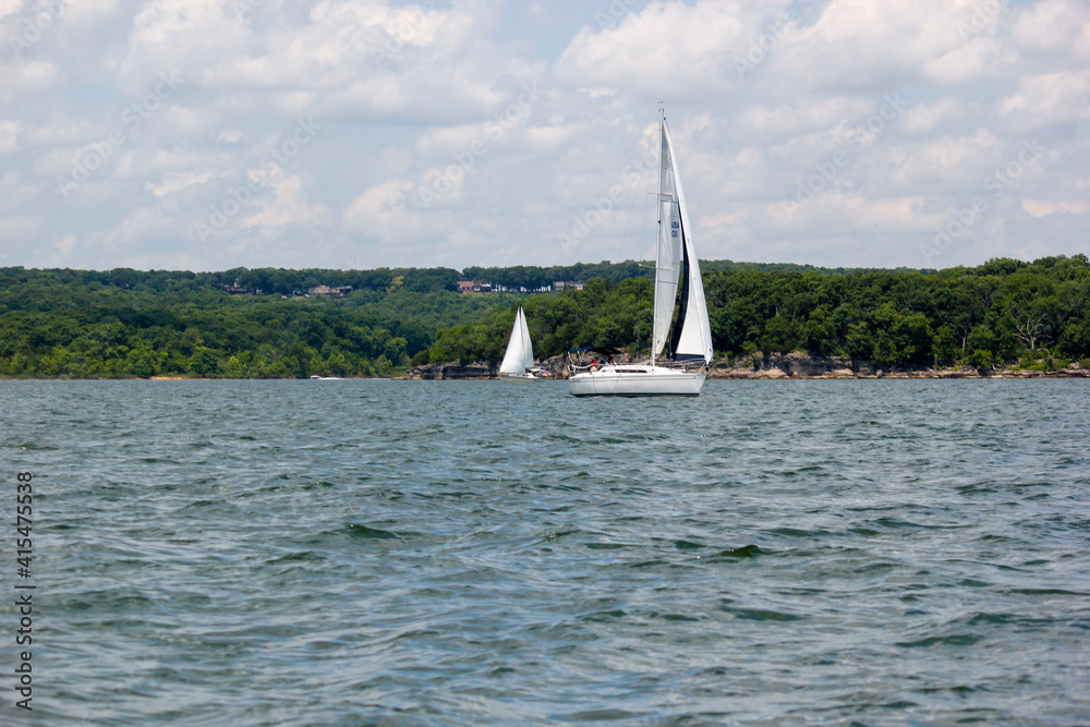 Sailing Stockton Lake, Missouri
