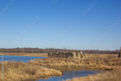 Obraz na płótnie Paraarie lake w salonie