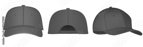 Photography Gray baseball cap