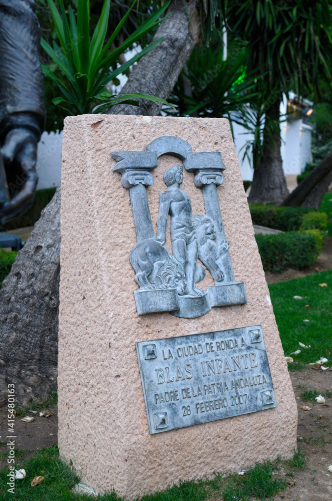 Φωτογραφία Blas Infante, Father of Andalusian Nationalism, Ronda, Malaga, Andalusia, Spain