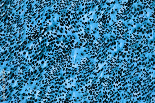 abstract leopard print