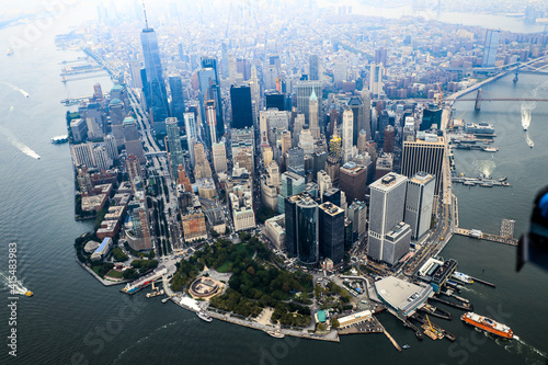 Photography aerial view of new york