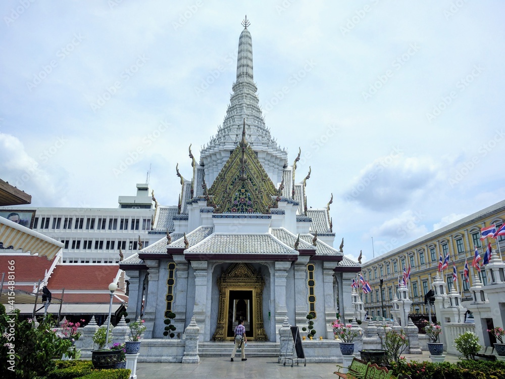 Overview of Bangkok, Thailand - February 2017