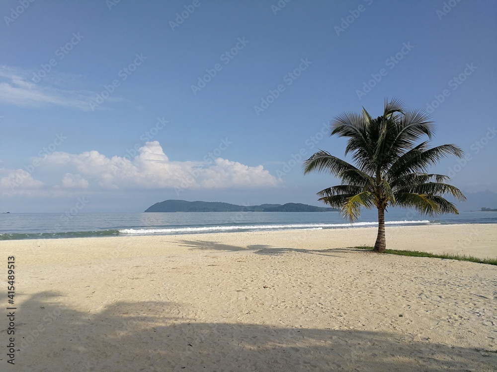 Overview of Langkawi Island in Malaysia - July 2018