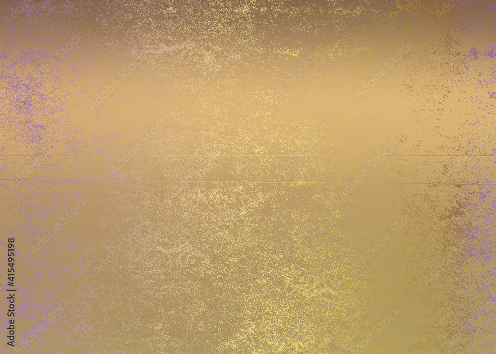 Obraz premium Golden abstract decorative paper texture background for artwork - Illustration