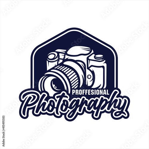 Photography proffesional vector design logo