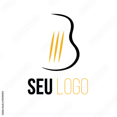  Guitar Logo B