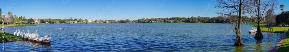 Spring of Lake Morton at city center of lakeland Florida Spring of Lake Morton at city center of lakeland Florida