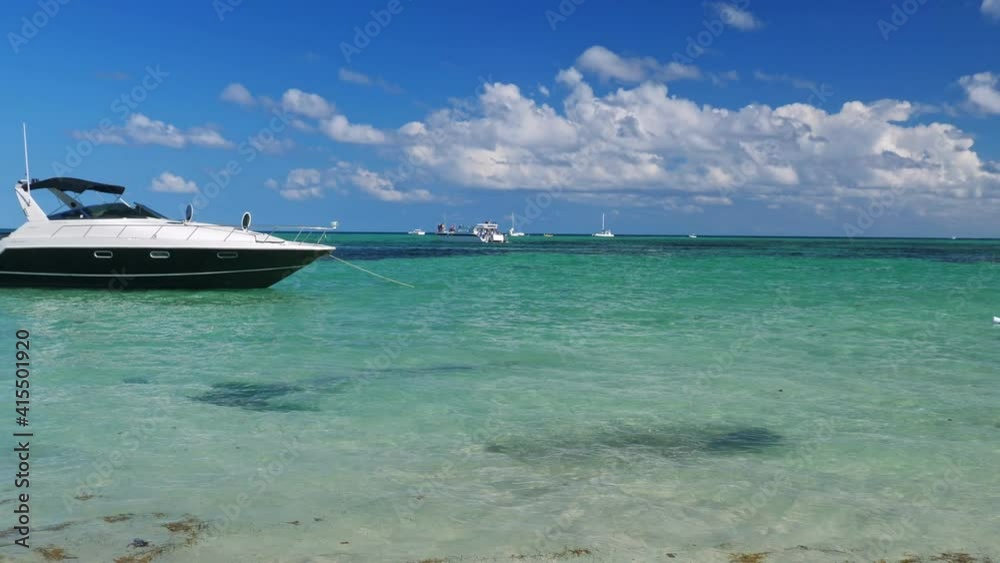 Caribbean destinations with boats in the sea, tropical vacations Caribbean destinations with boats in the sea, tropical vacations