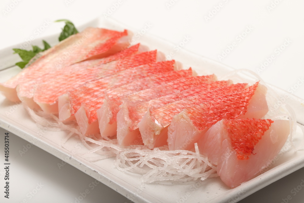 金目鯛の刺身 金目鯛の刺身