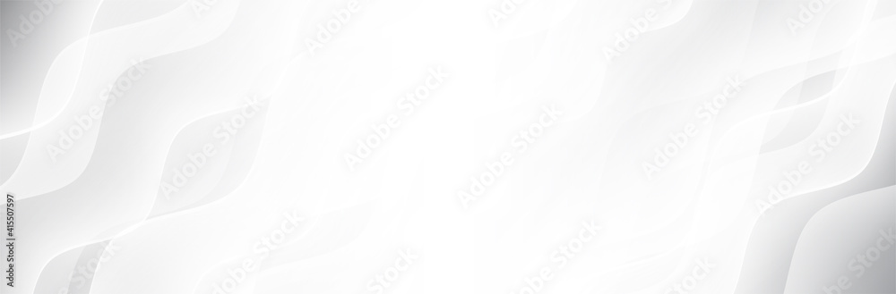 Abstract White Gray background. Wave pattern. Blur neutral backdrop. Curve texture. Lecture, seminar, symposium, workshop, conference or briefing presentation template. White vector illustration Abstract White Gray background. Wave pattern. Blur neutral backdrop. Curve texture. Lecture, seminar, symposium, workshop, conference or briefing presentation template. White vector illustration