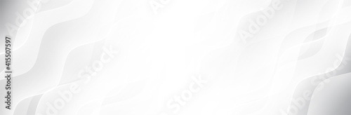 Abstract White Gray background. Wave pattern. Blur neutral backdrop. Curve texture. Lecture, seminar, symposium, workshop, conference or briefing presentation template. White vector illustration