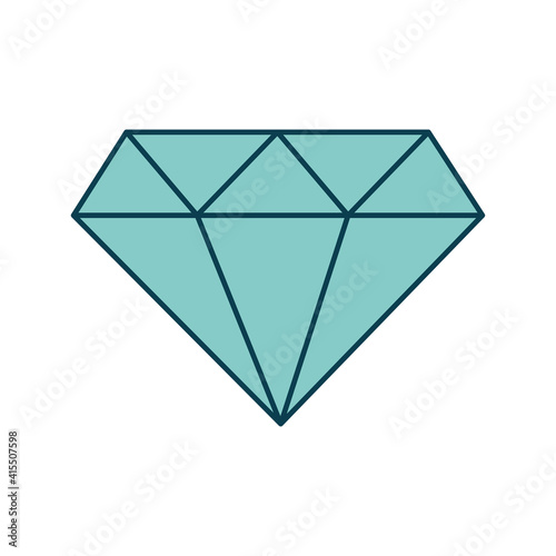 pink diamond with colored circles stickers