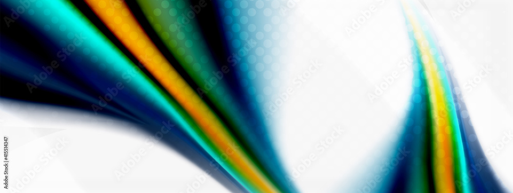 Abstract Background. Smooth flowing lines, blurred waves, rainbow color style stripes. Vector illustrations for covers, banners, flyers and posters and other Abstract Background. Smooth flowing lines, blurred waves, rainbow color style stripes. Vector illustrations for covers, banners, flyers and posters and other